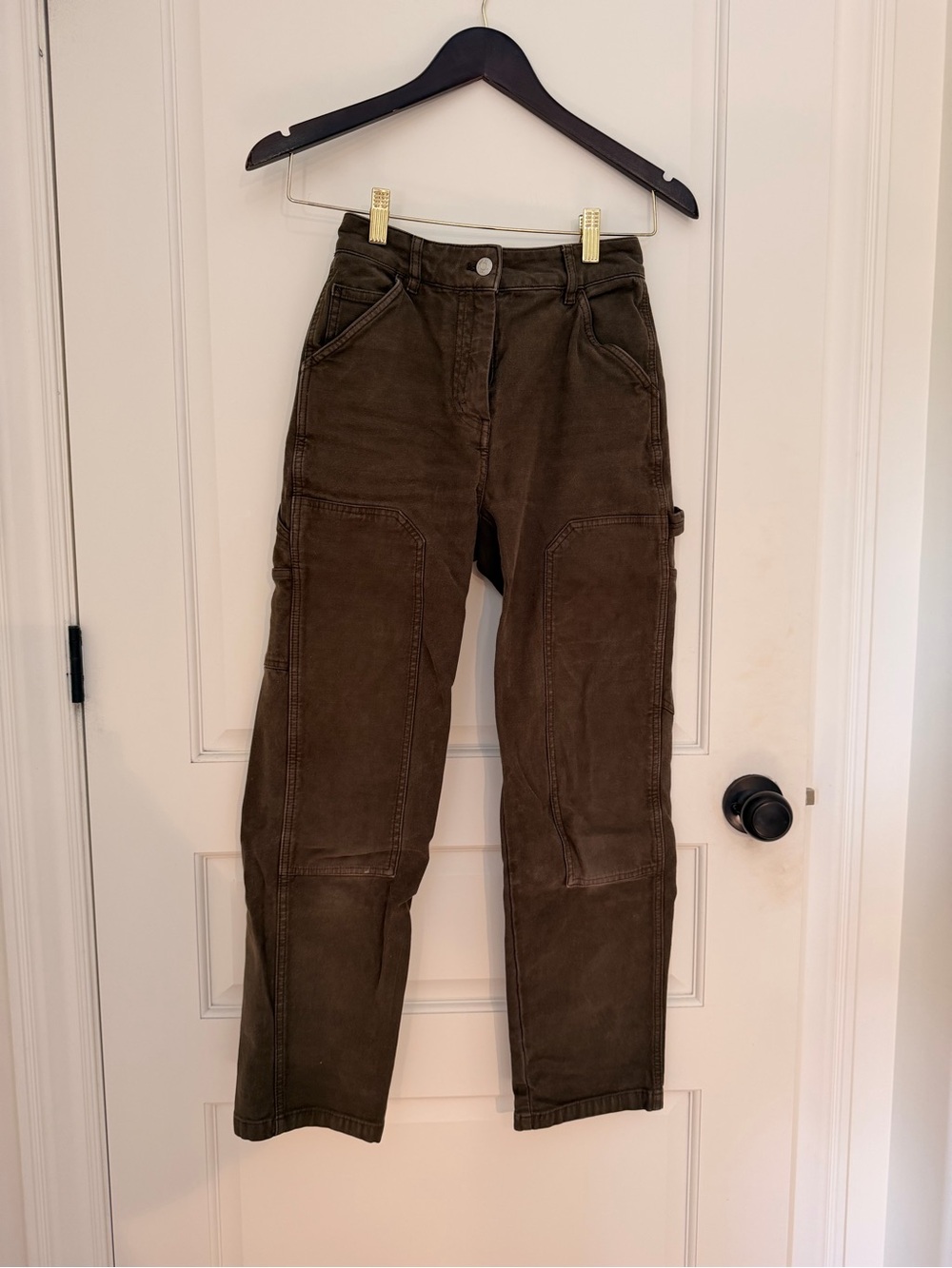 Aritzia Wilfred Free Brennan Pant | Olive Green | Size 00 - Picture 2 of 6